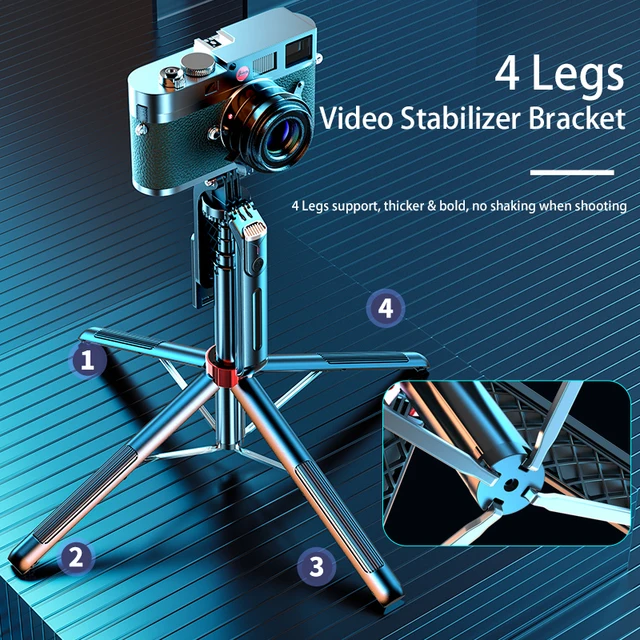 P325 Durable Quadrapod Selfie Stand