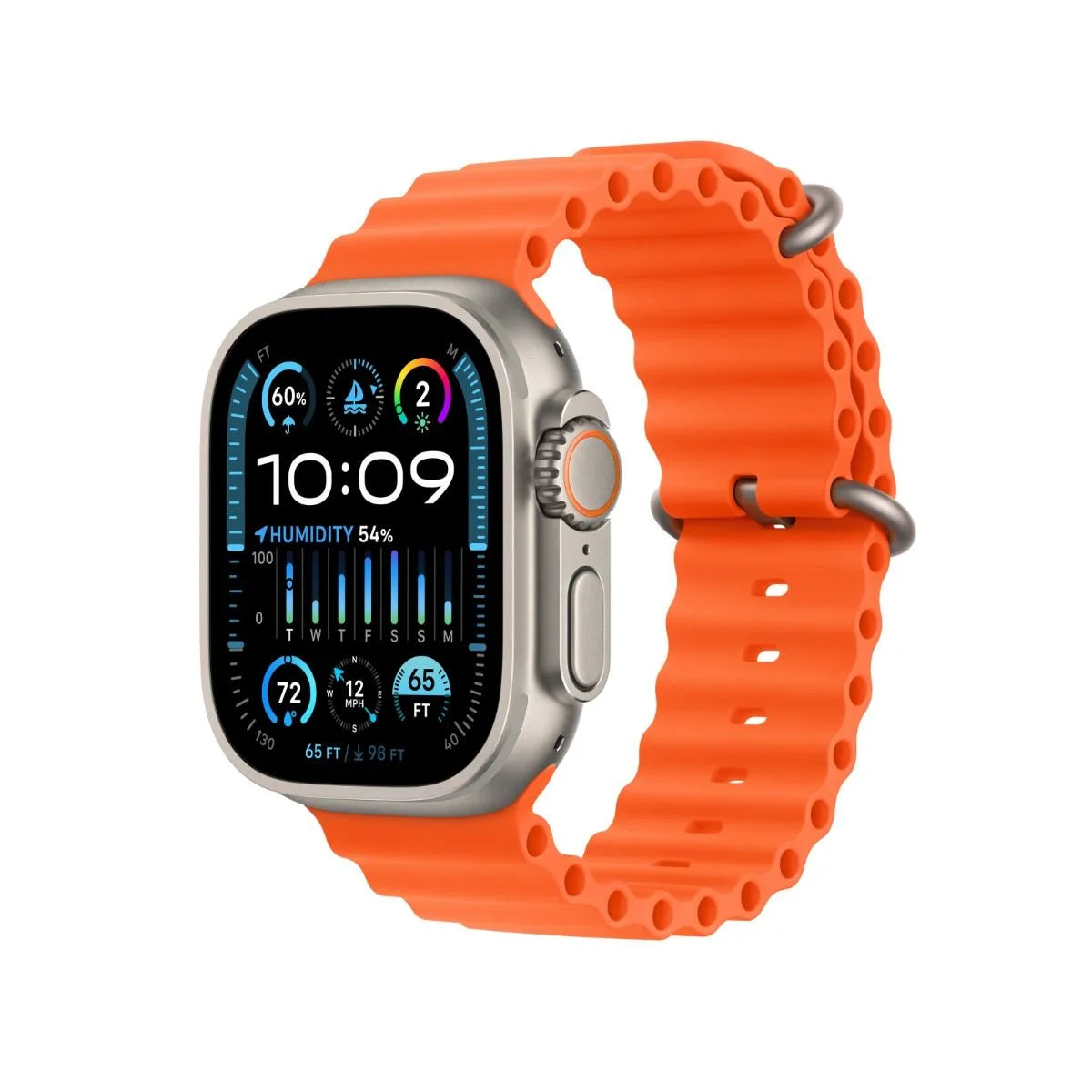 HK9 Ultra 2 (49MM) AI Powered Smart Watch + 2 Additional Ocean Bands